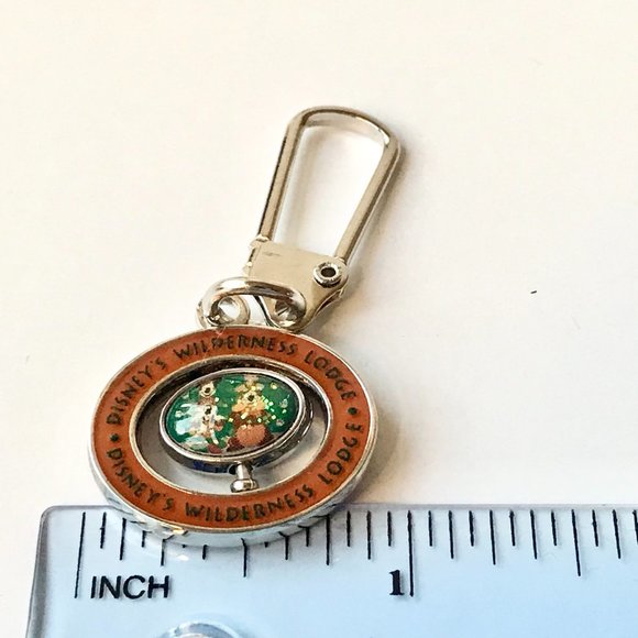 Vintage Disney Wilderness Lodge Resort Zipper Pull - Picture 6 of 6